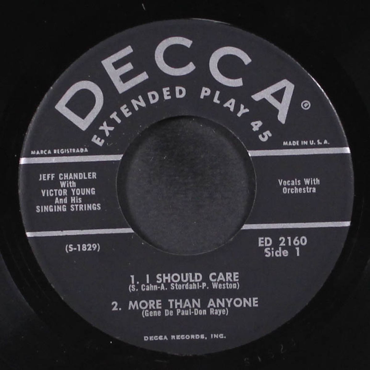 sings by JEFF CHANDLER