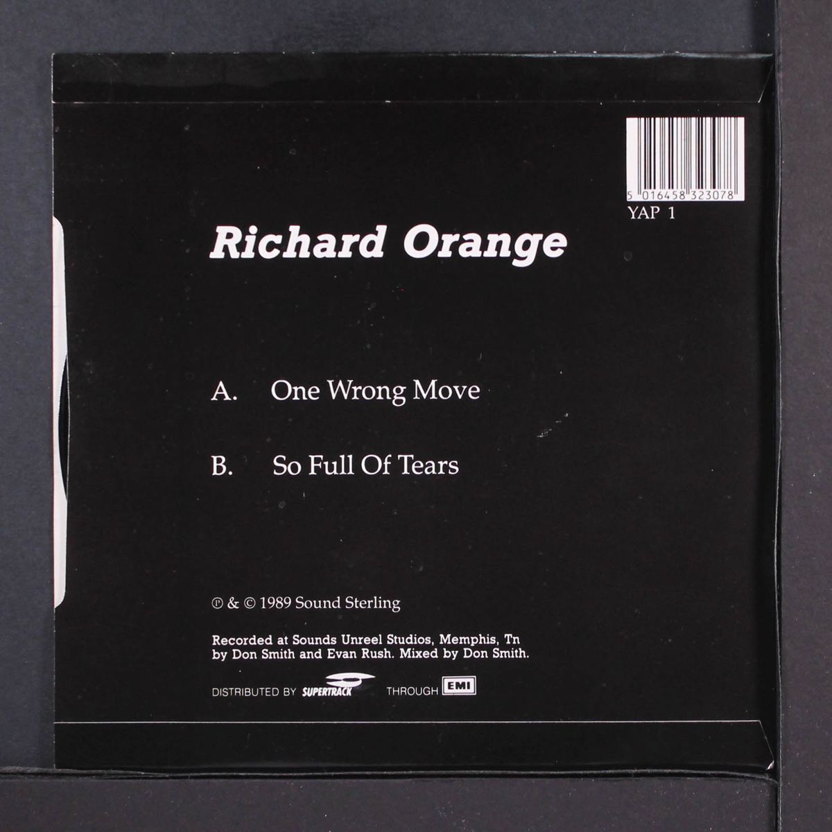 one wrong move by RICHARD ORANGE
