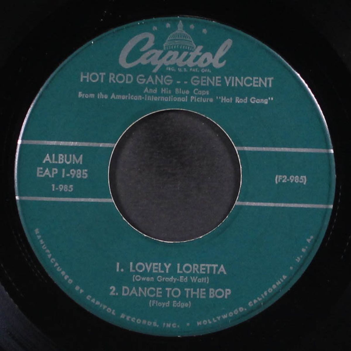 hot rod gang by GENE VINCENT