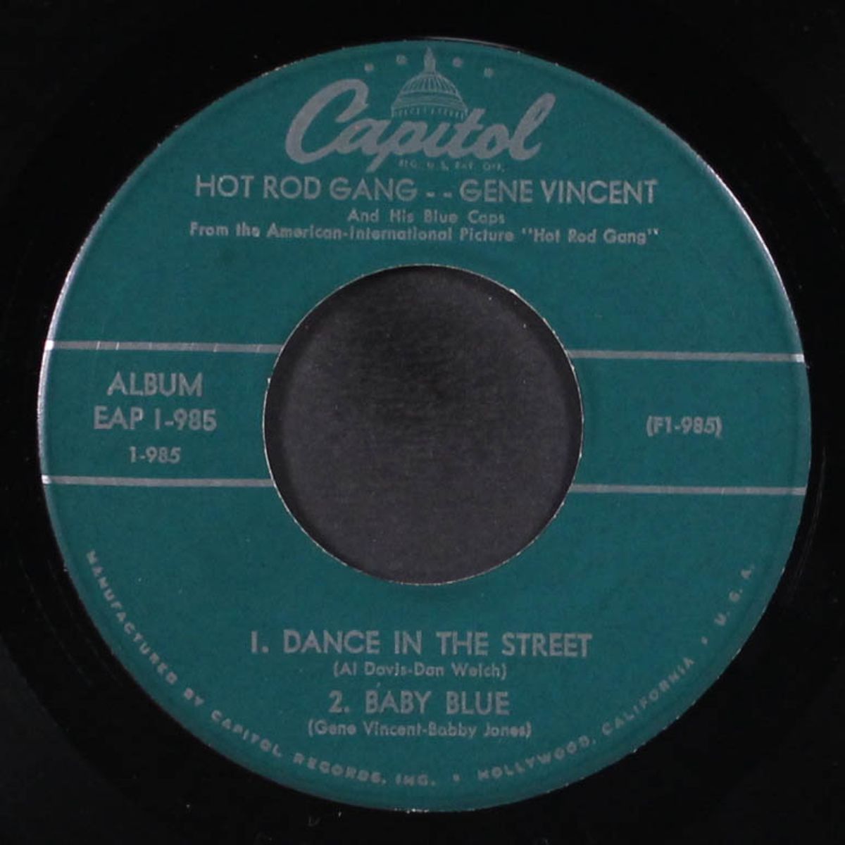 hot rod gang by GENE VINCENT