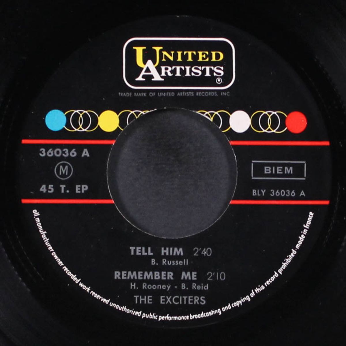 tell him by EXCITERS
