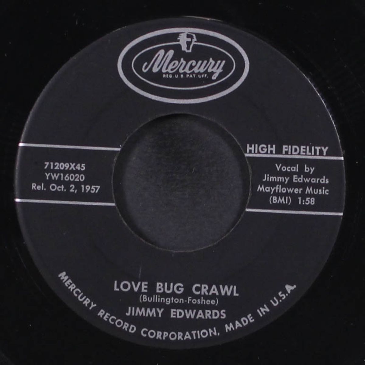 love bug crawl / honey lovin' by JIMMY EDWARDS