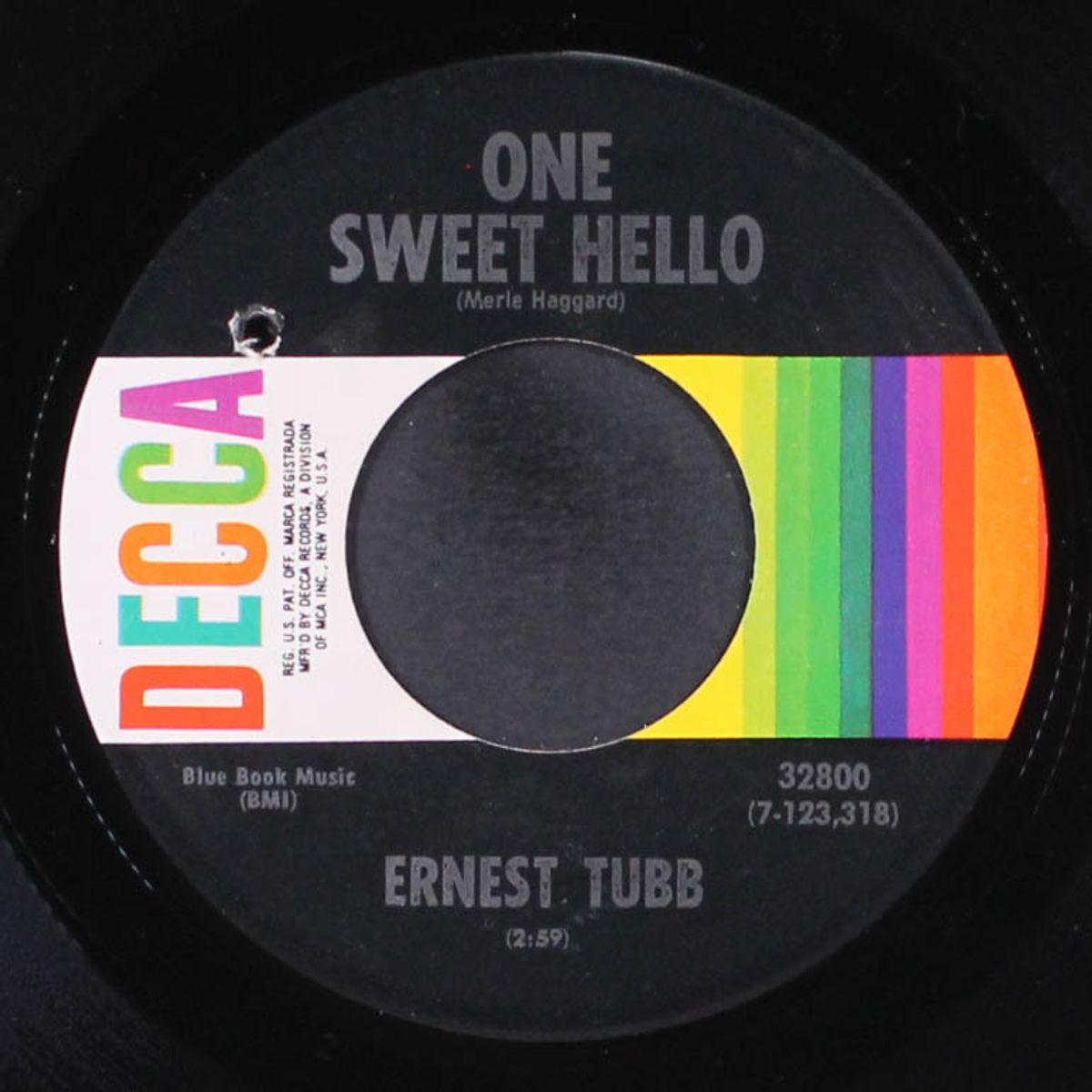 when ole goin' gets a'goin' / one sweet hello by ERNEST TUBB