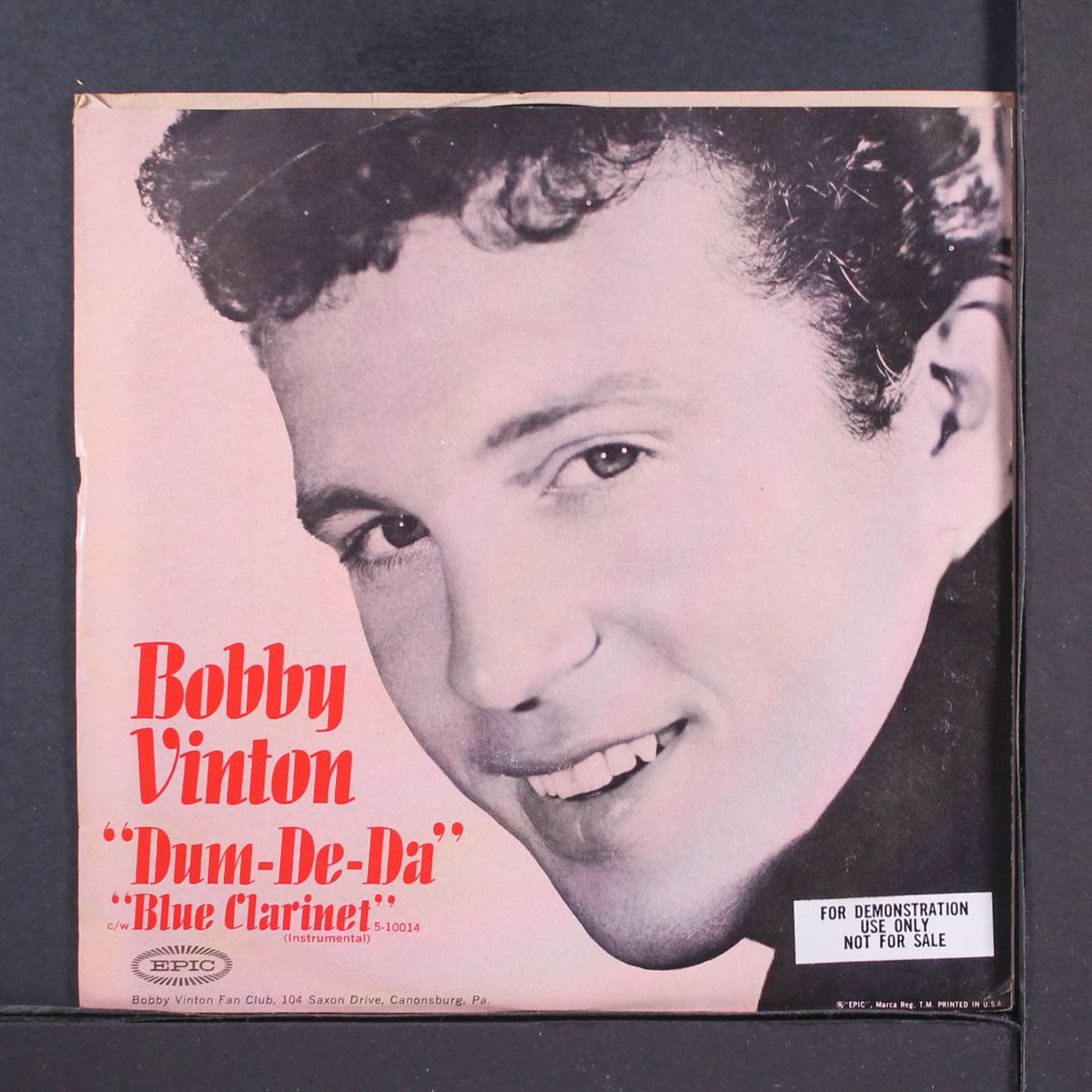 dum-de-da / blue clarinet by BOBBY VINTON
