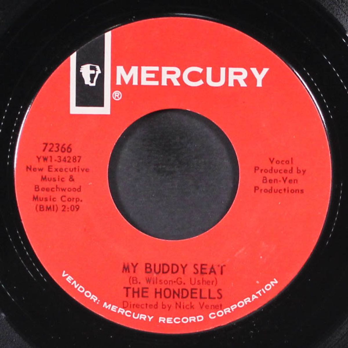 my buddy seat / you're gonna ride with me by HONDELLS