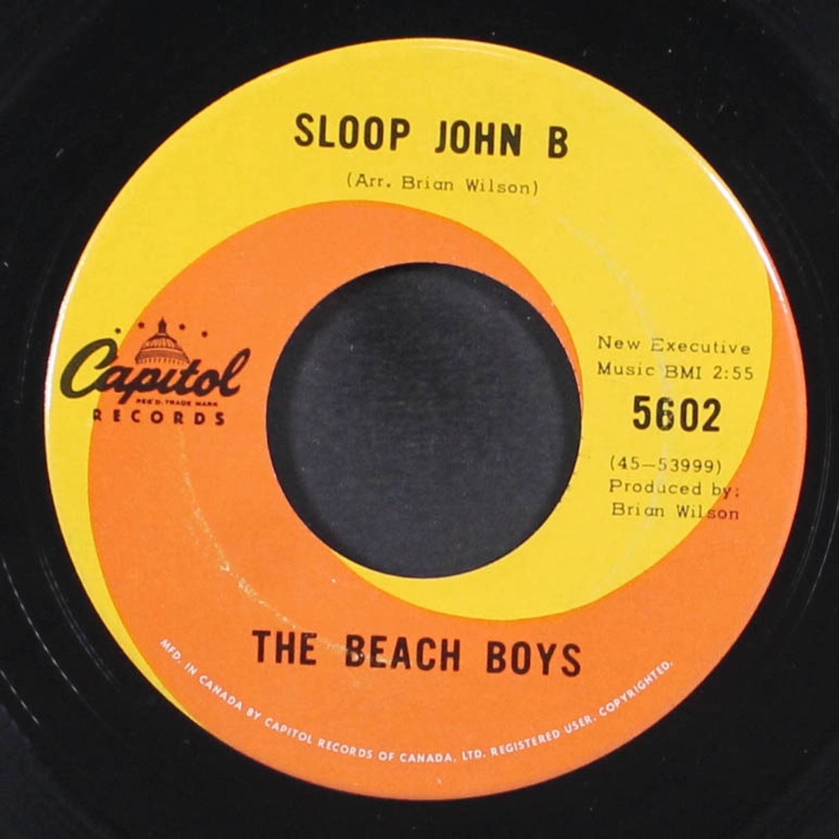 sloop john b / you're so good to me by BEACH BOYS