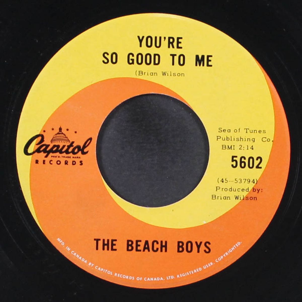 sloop john b / you're so good to me by BEACH BOYS