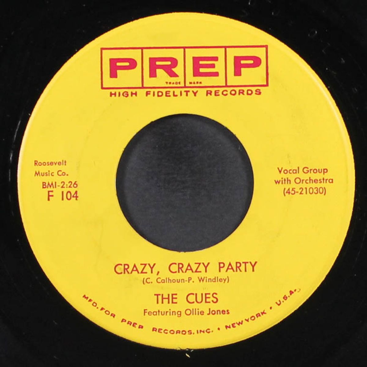 crazy, crazy party / i pretend by CUES