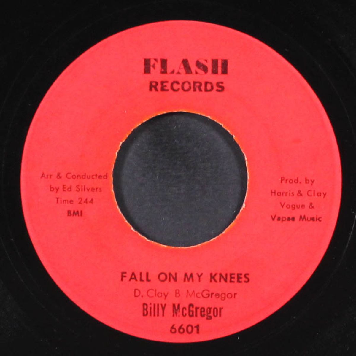 mr. shy / fall on my knees by BILLY MCGREGOR