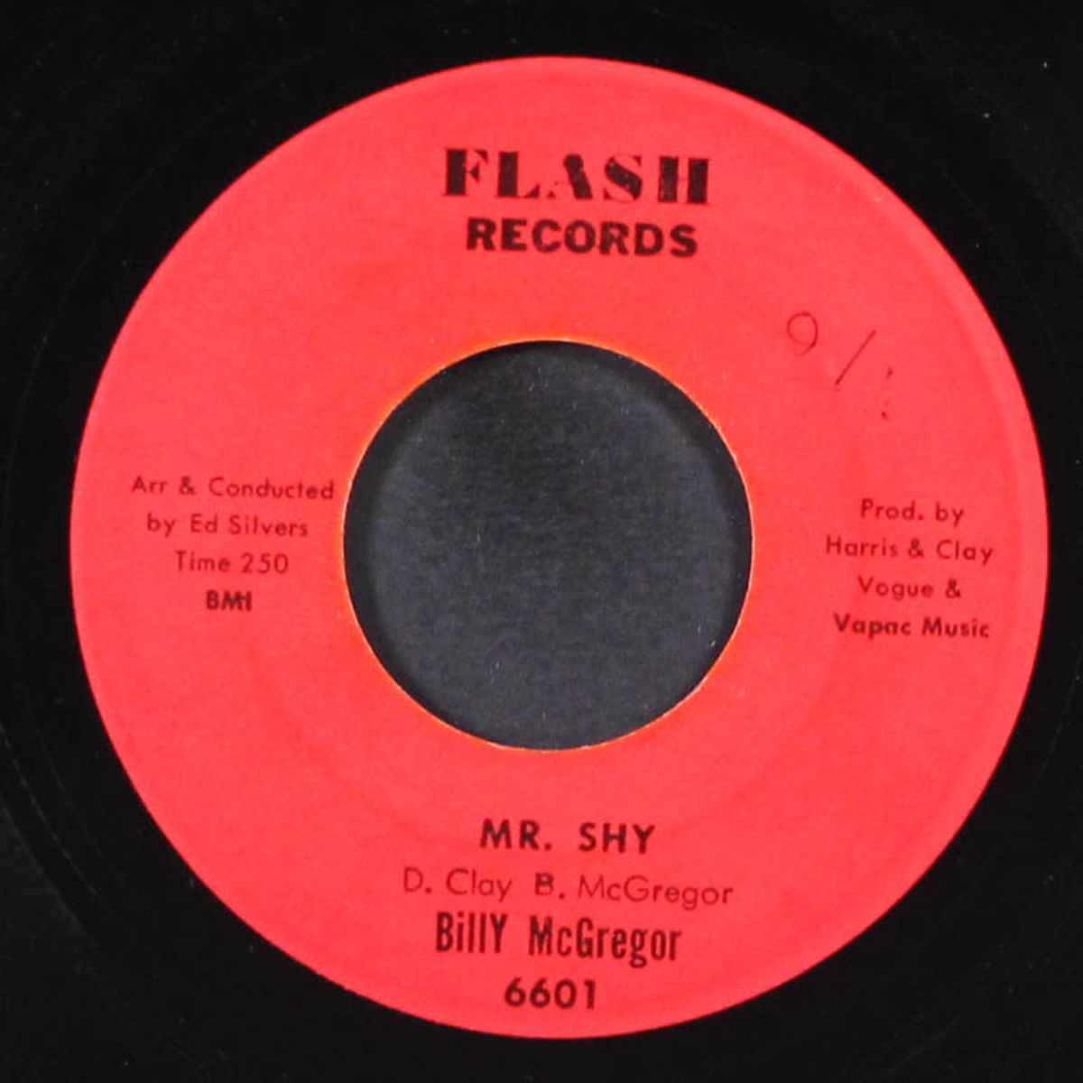 mr. shy / fall on my knees by BILLY MCGREGOR