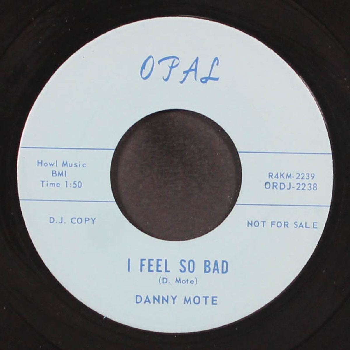 change of heart / i feel so bad by DANNY MOTE
