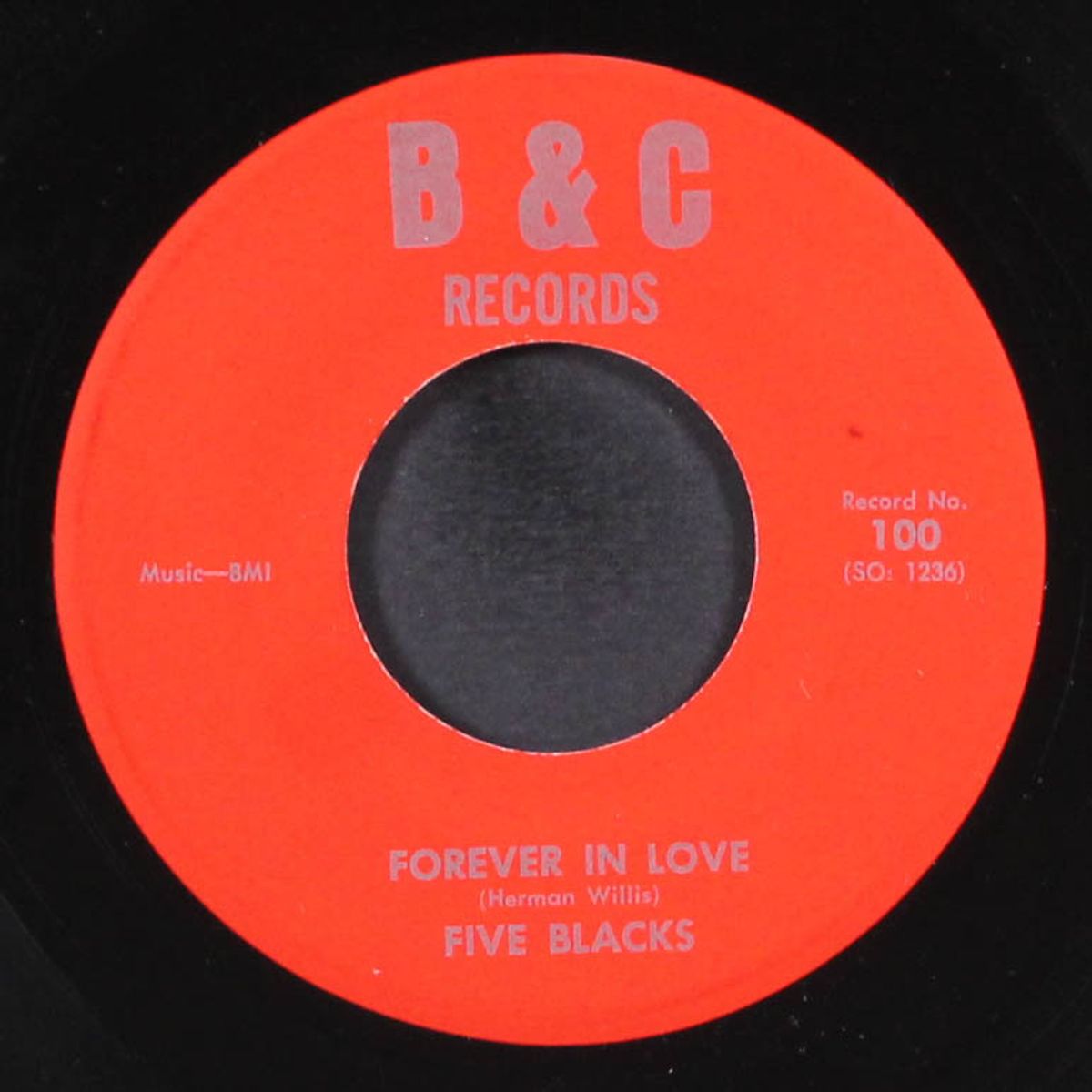 come on / forever in love by FIVE BLACKS