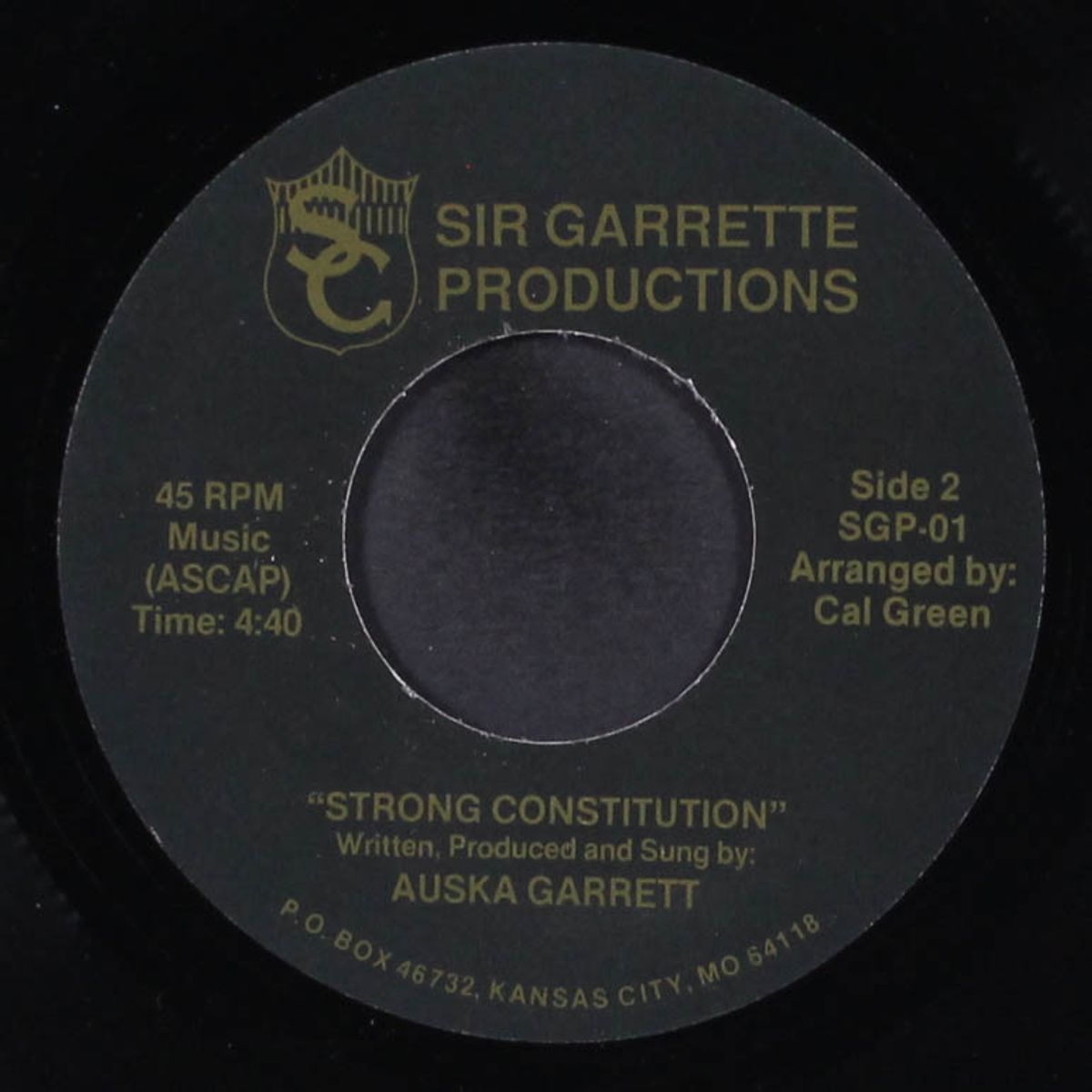 let me have the stranger / strong consitution by AUSKA GARRETT