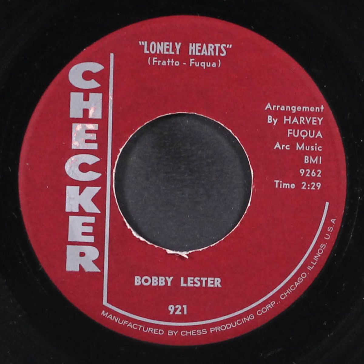 am i the man / lonely hearts by BOBBY LESTER