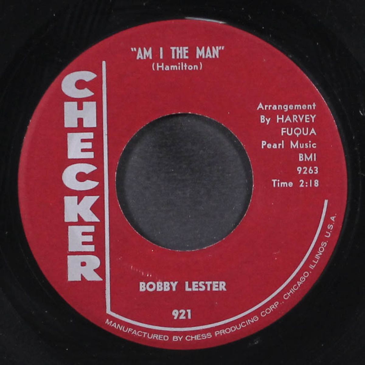 am i the man / lonely hearts by BOBBY LESTER