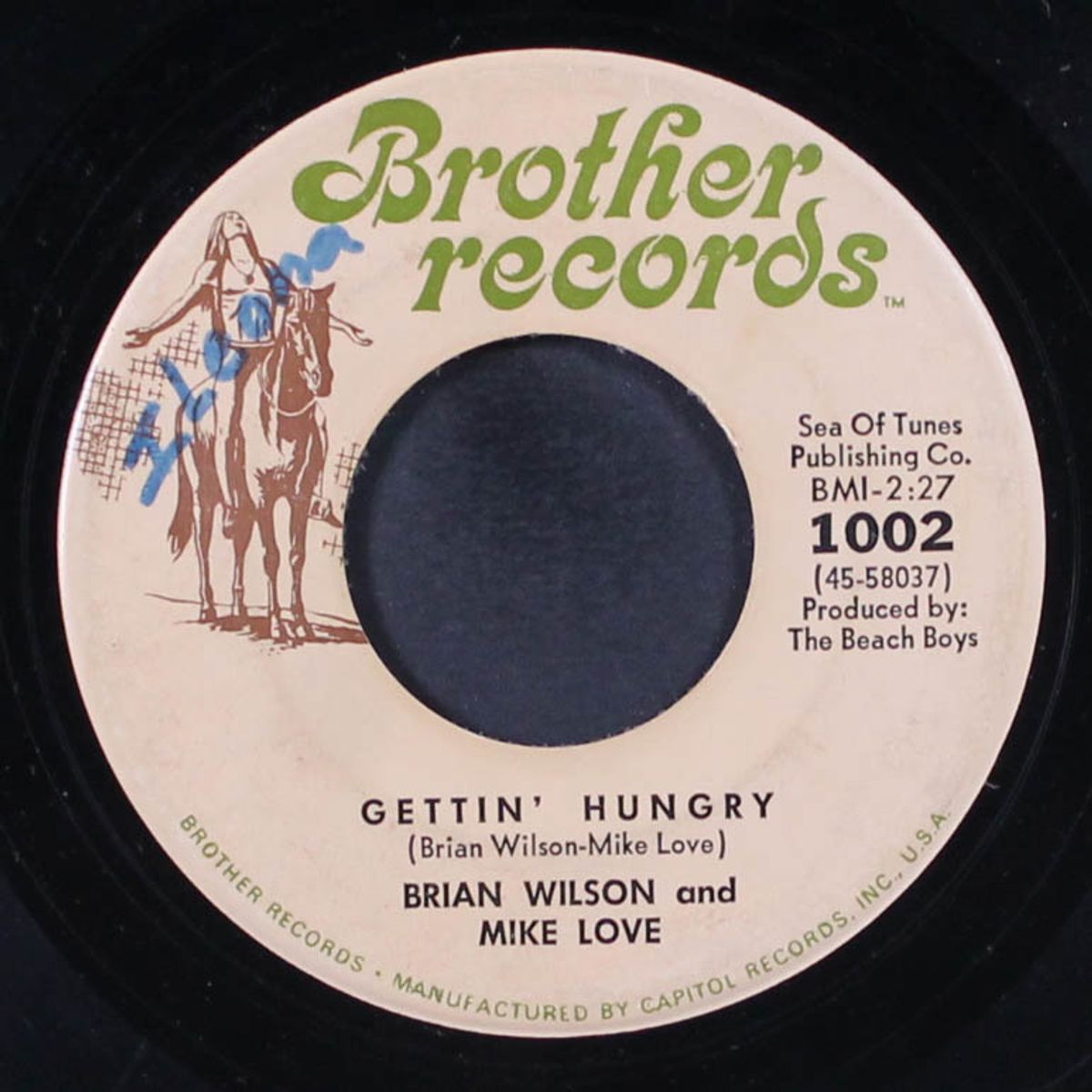 gettin' hungry / devoted to you by BRIAN WILSON & MIKE LOVE