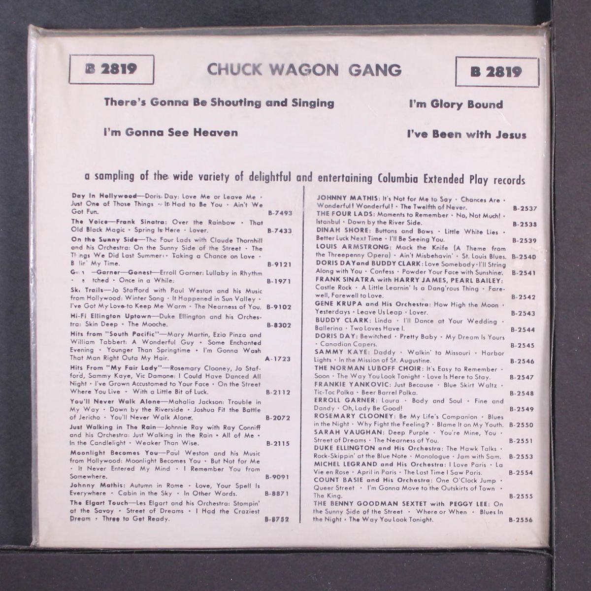 i'm gonna see heaven + 3 by CHUCK WAGON GANG