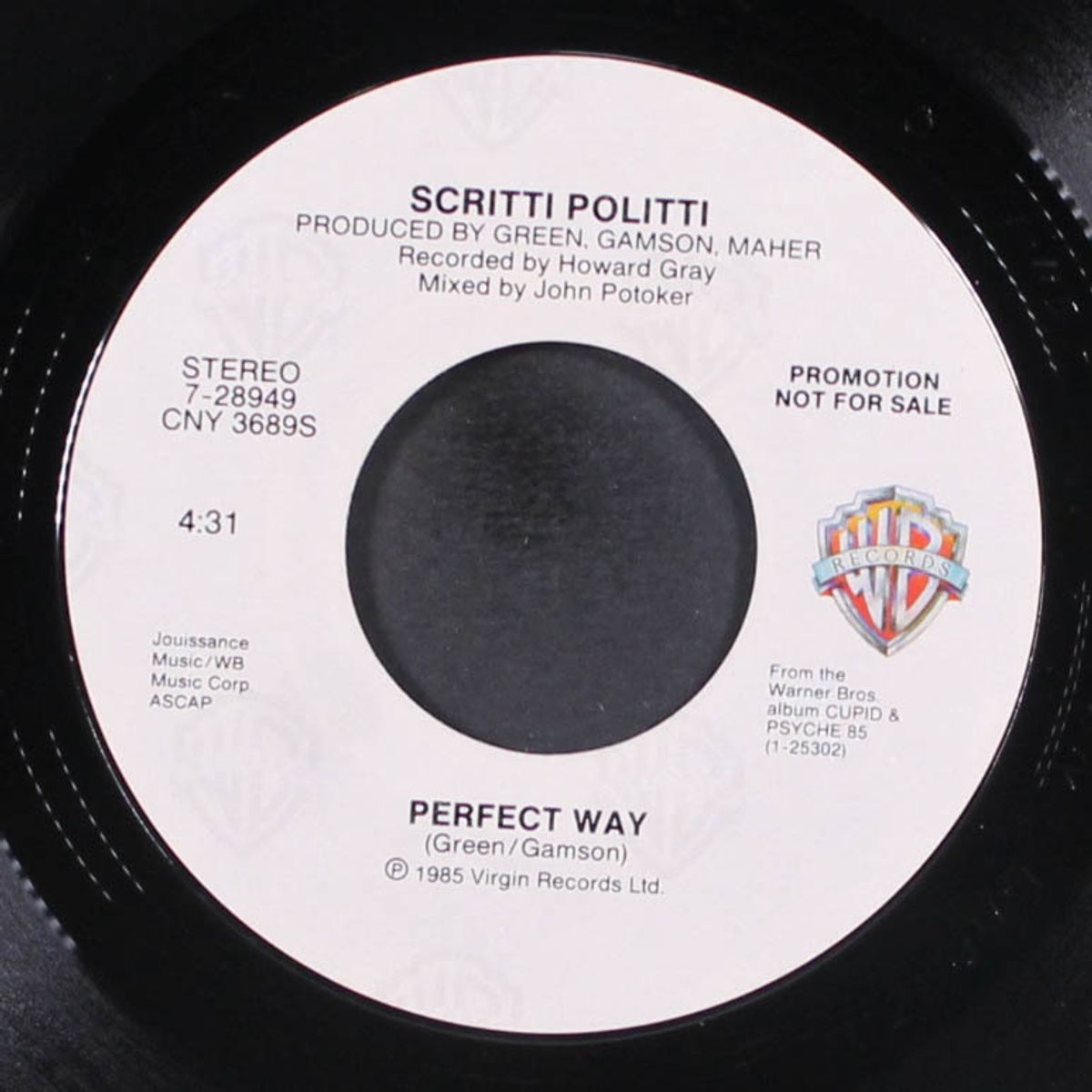 perfect way / same by SCRITTI POLITTI