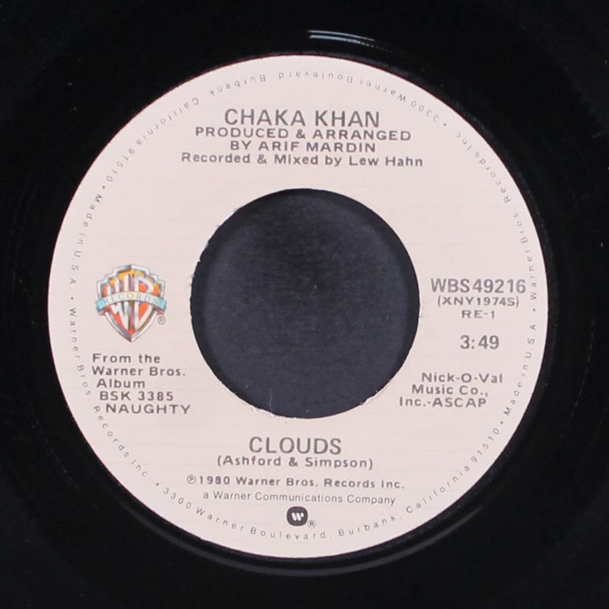 clouds / what you did by CHAKA KHAN