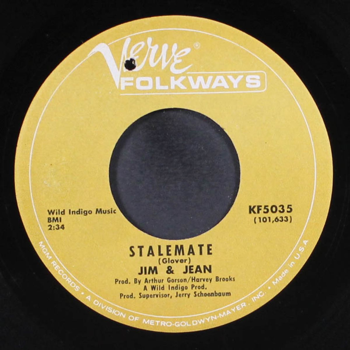 stalemate / what's that got to do with me by JIM & JEAN