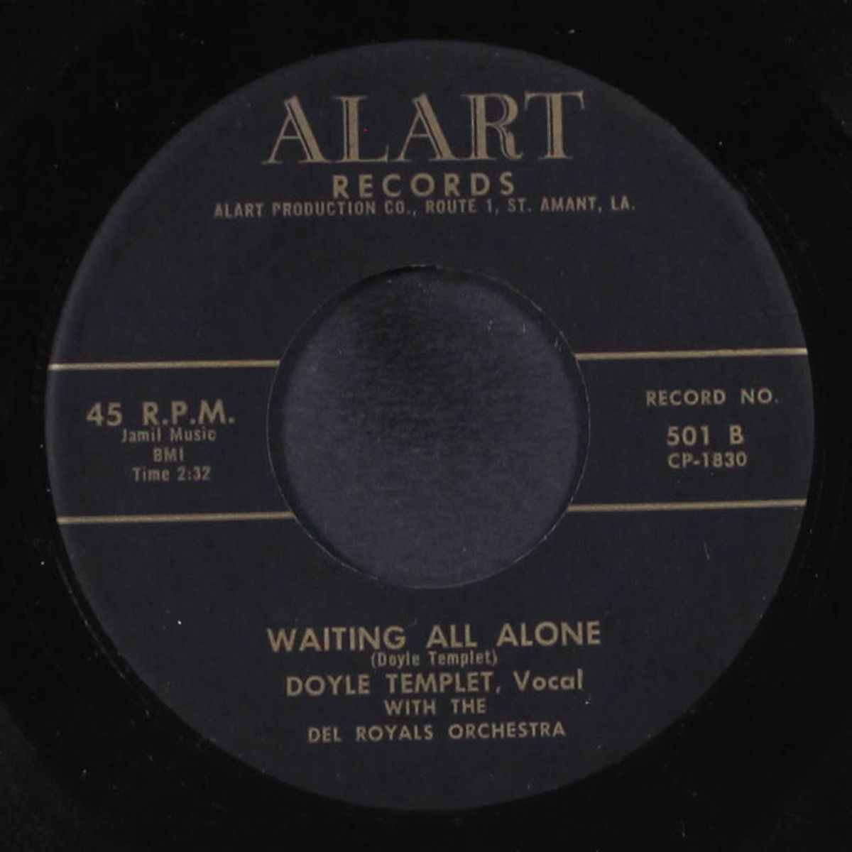 you know what i do / waiting all alone by DOYLE TEMPLET