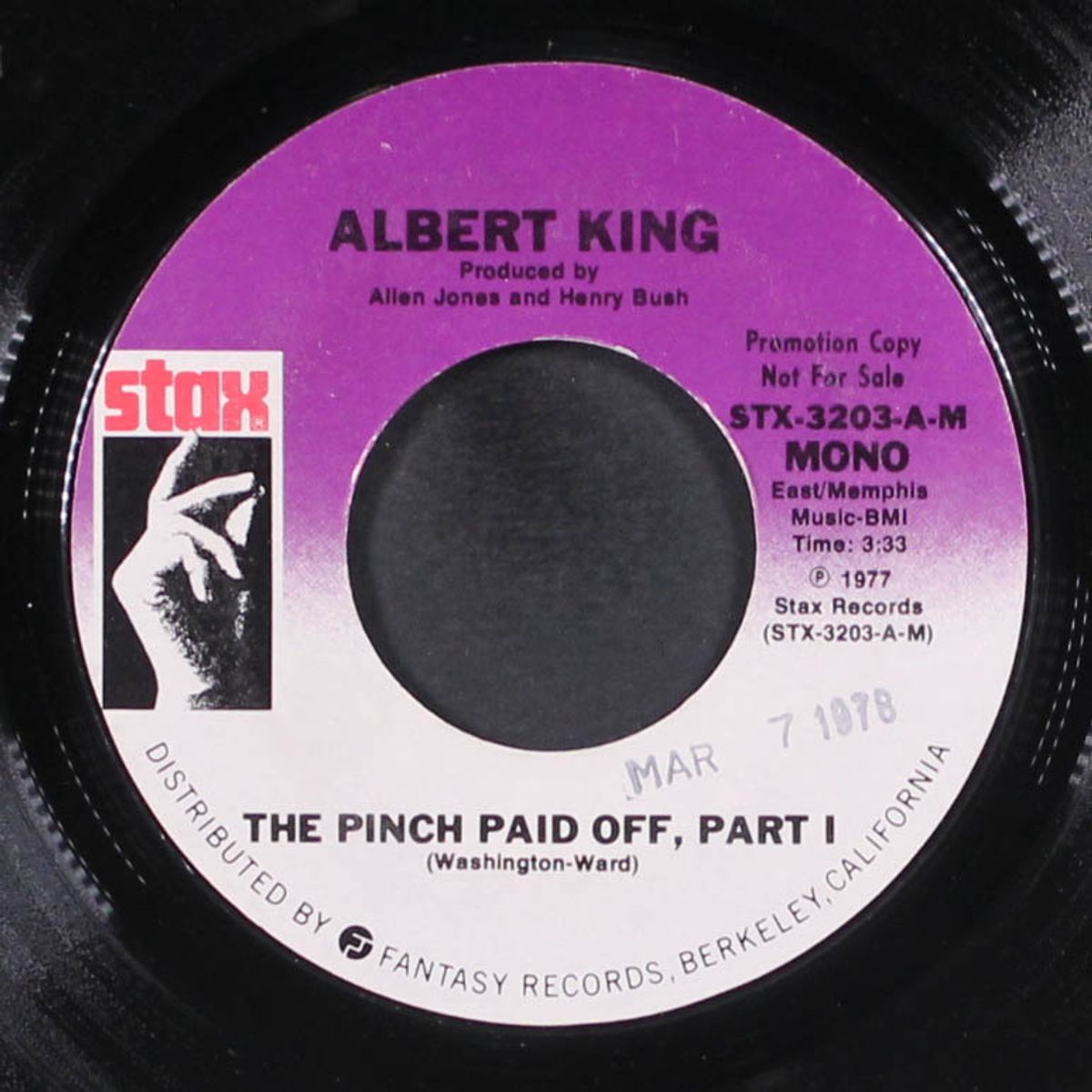 the pinch paid off, part 1 / mono by ALBERT KING