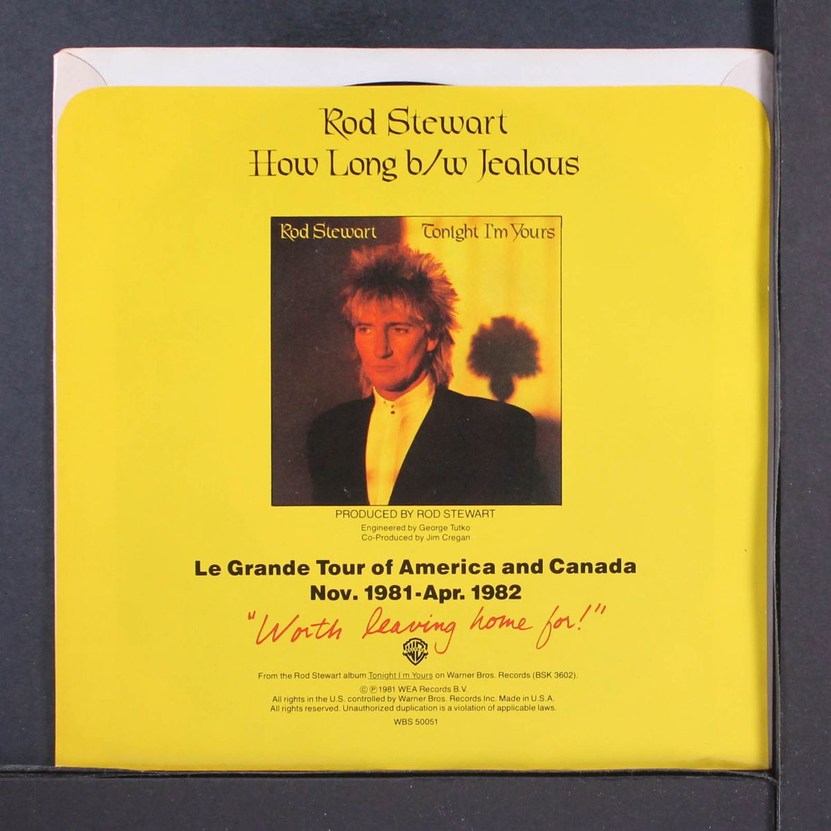 how long / jealous by ROD STEWART