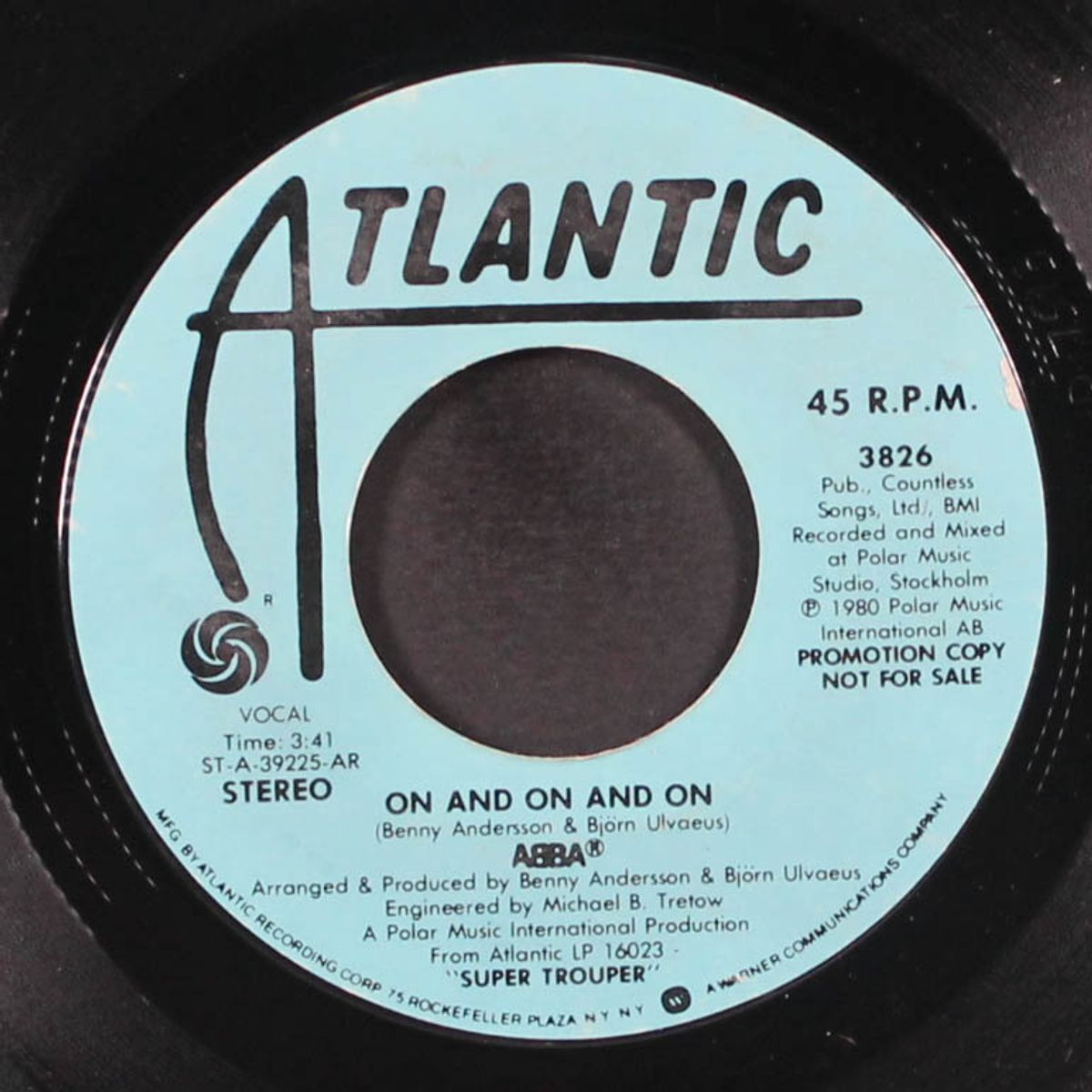 on and on and on / mono by ABBA