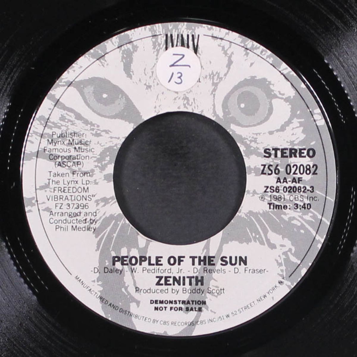people of the sun / same by ZENITH