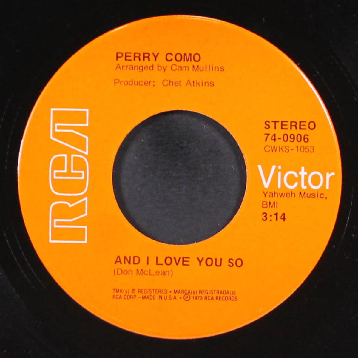 and i love her so / love looks so good on you by PERRY COMO