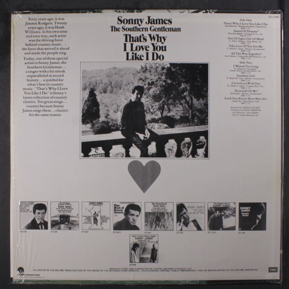 that's why i love you like i do by SONNY JAMES