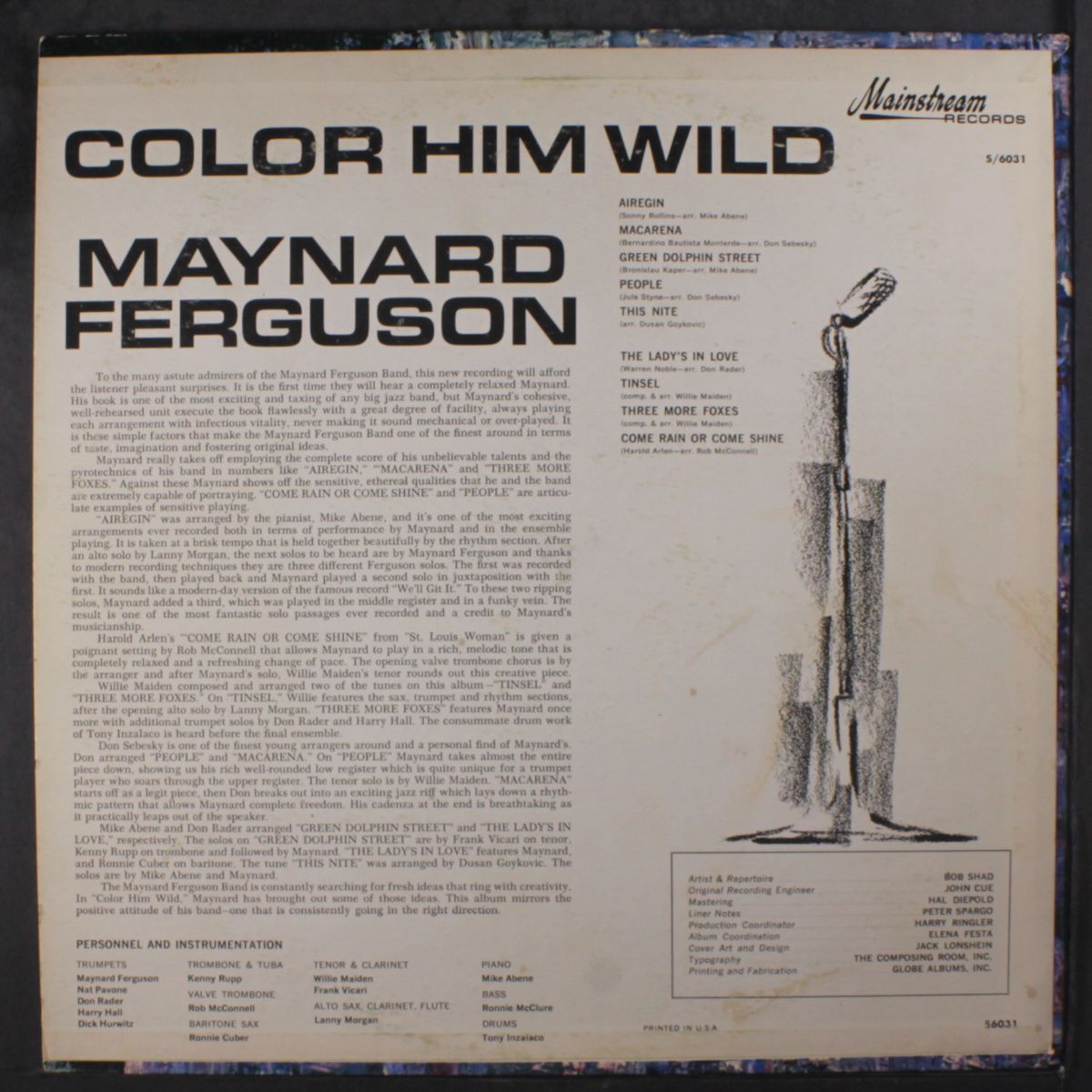color him wild by MAYNARD FERGUSON