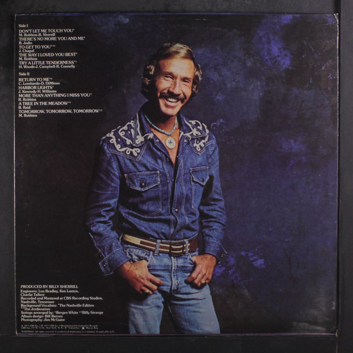 don't let me touch you by MARTY ROBBINS