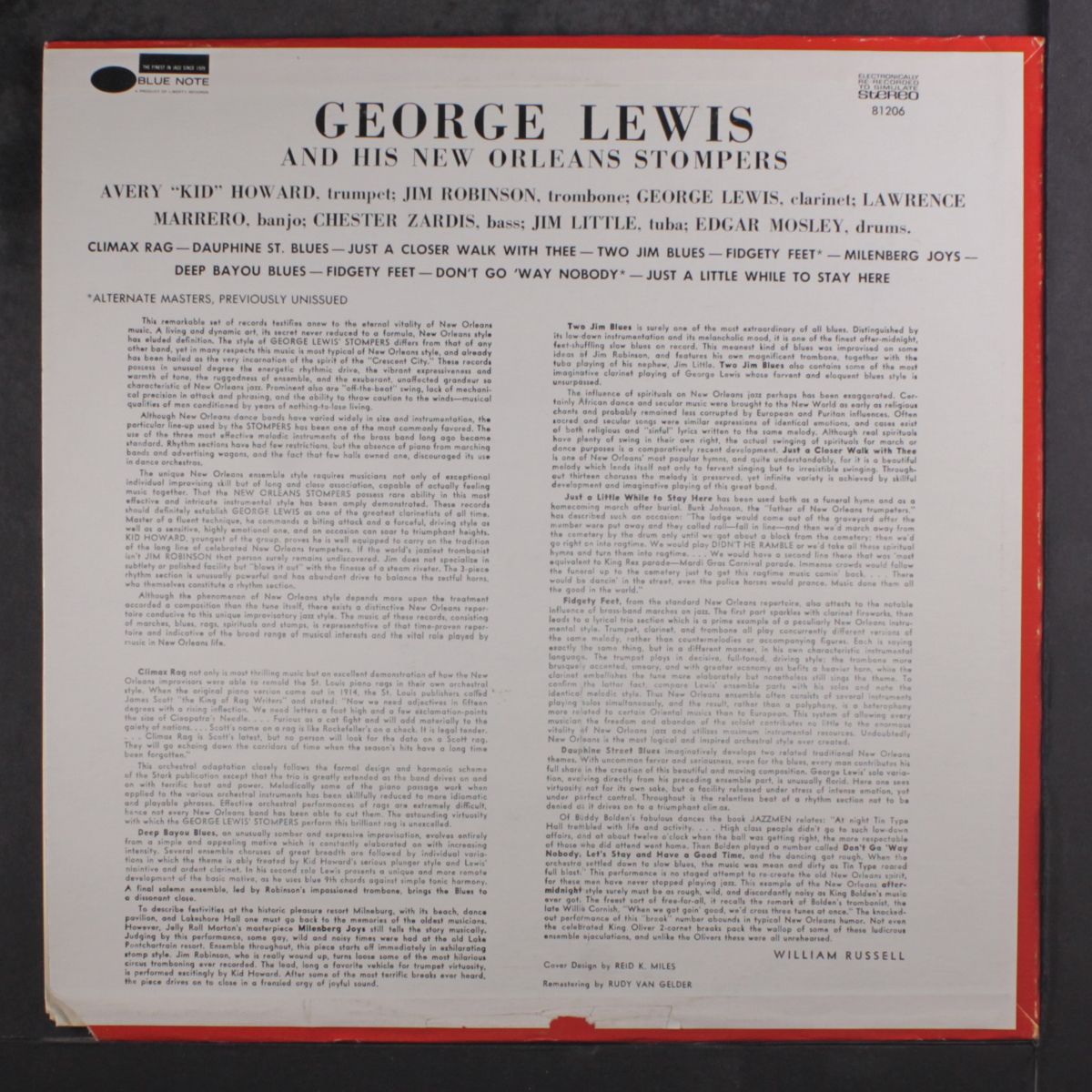 and his new orleans stompers by GEORGE LEWIS
