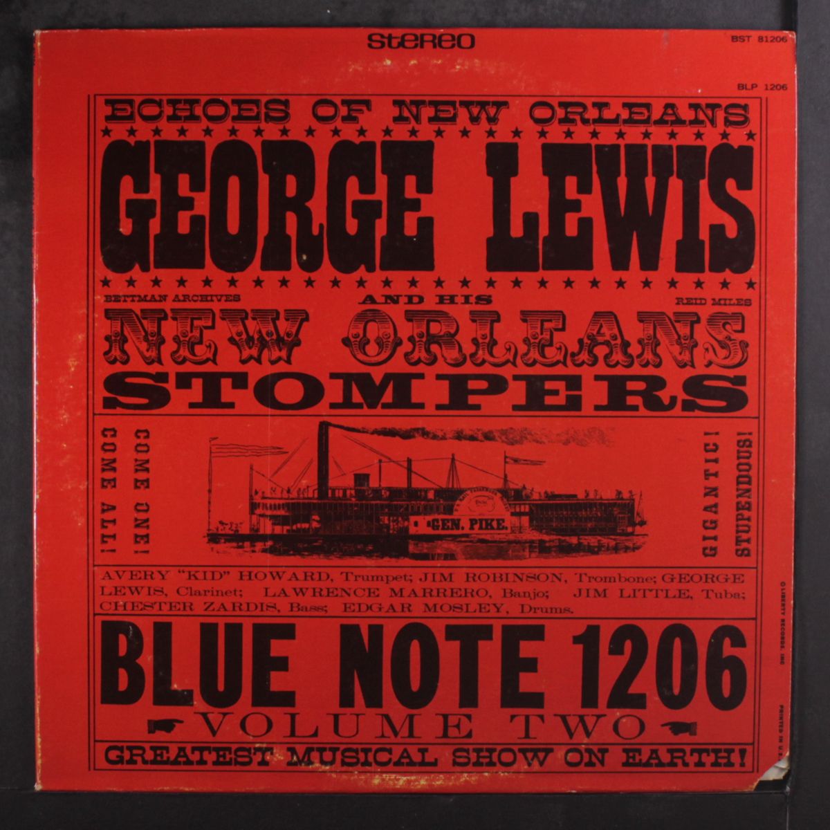 and his new orleans stompers by GEORGE LEWIS