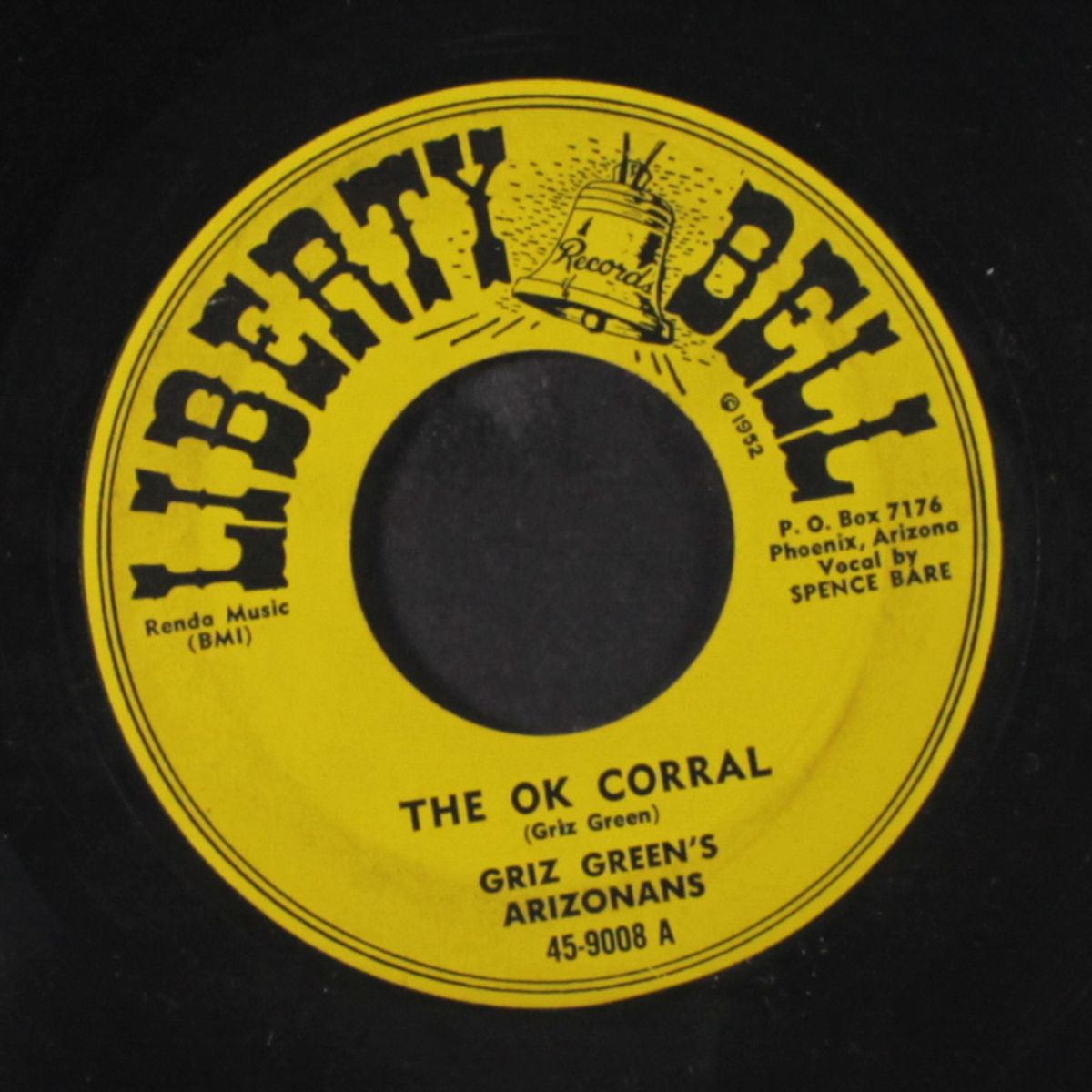 the ok corral / song of life by GRIZ GREEN'S ARIZONANS