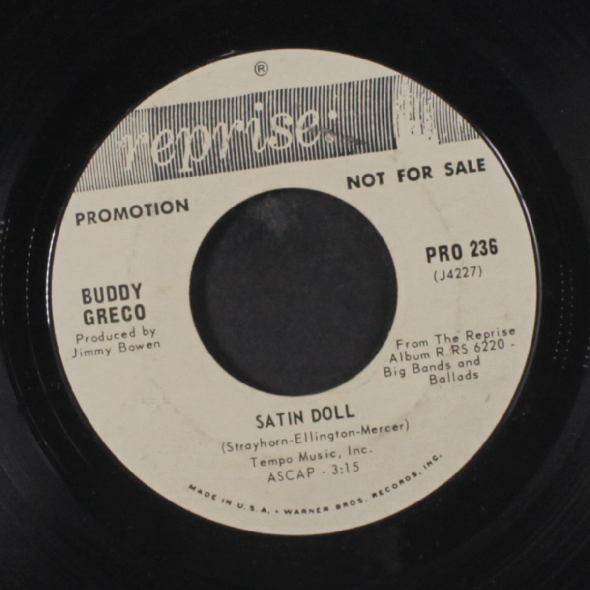 satin doll / once upon a summertime by BUDDY GRECO