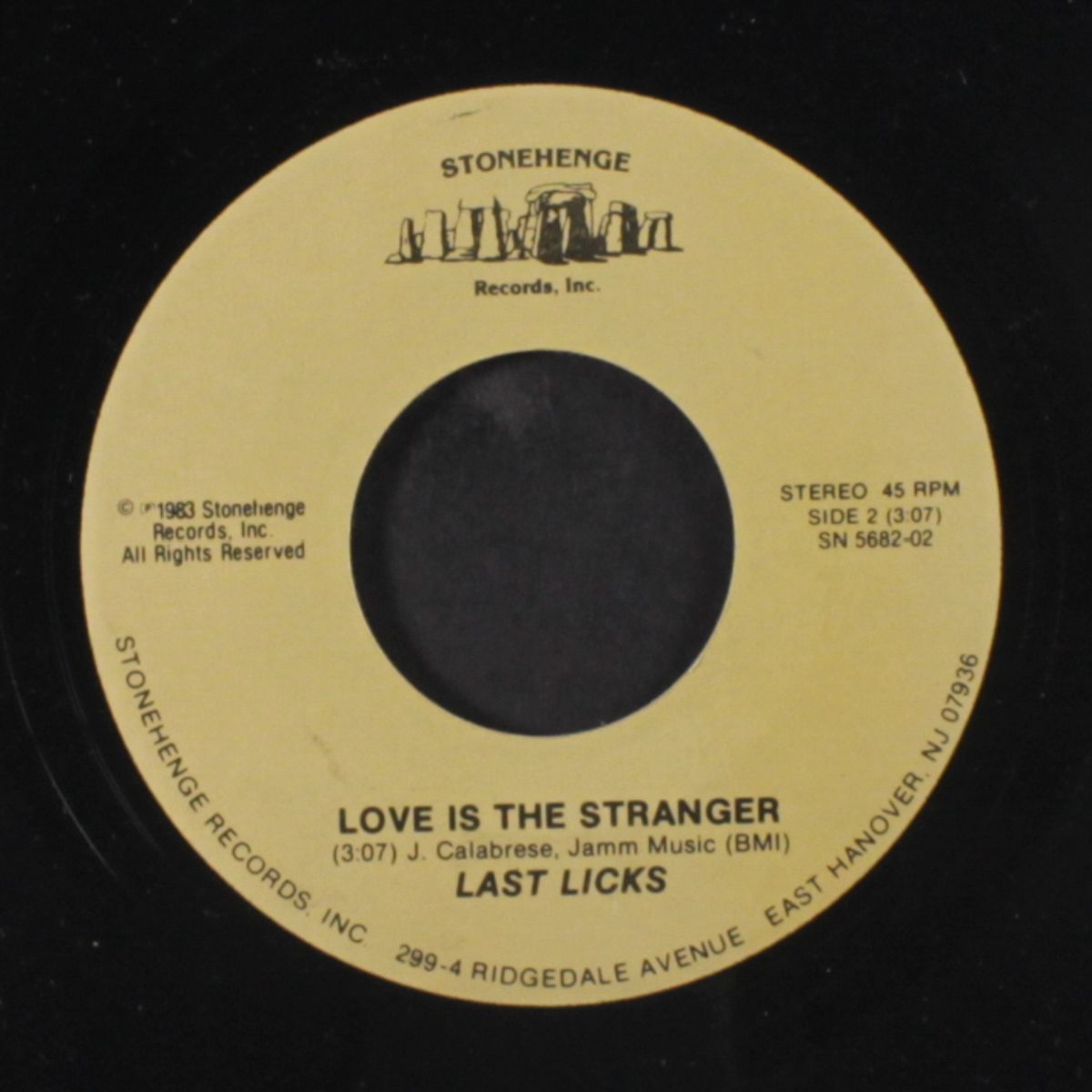 somebody like you / love is the stranger by LAST LICKS