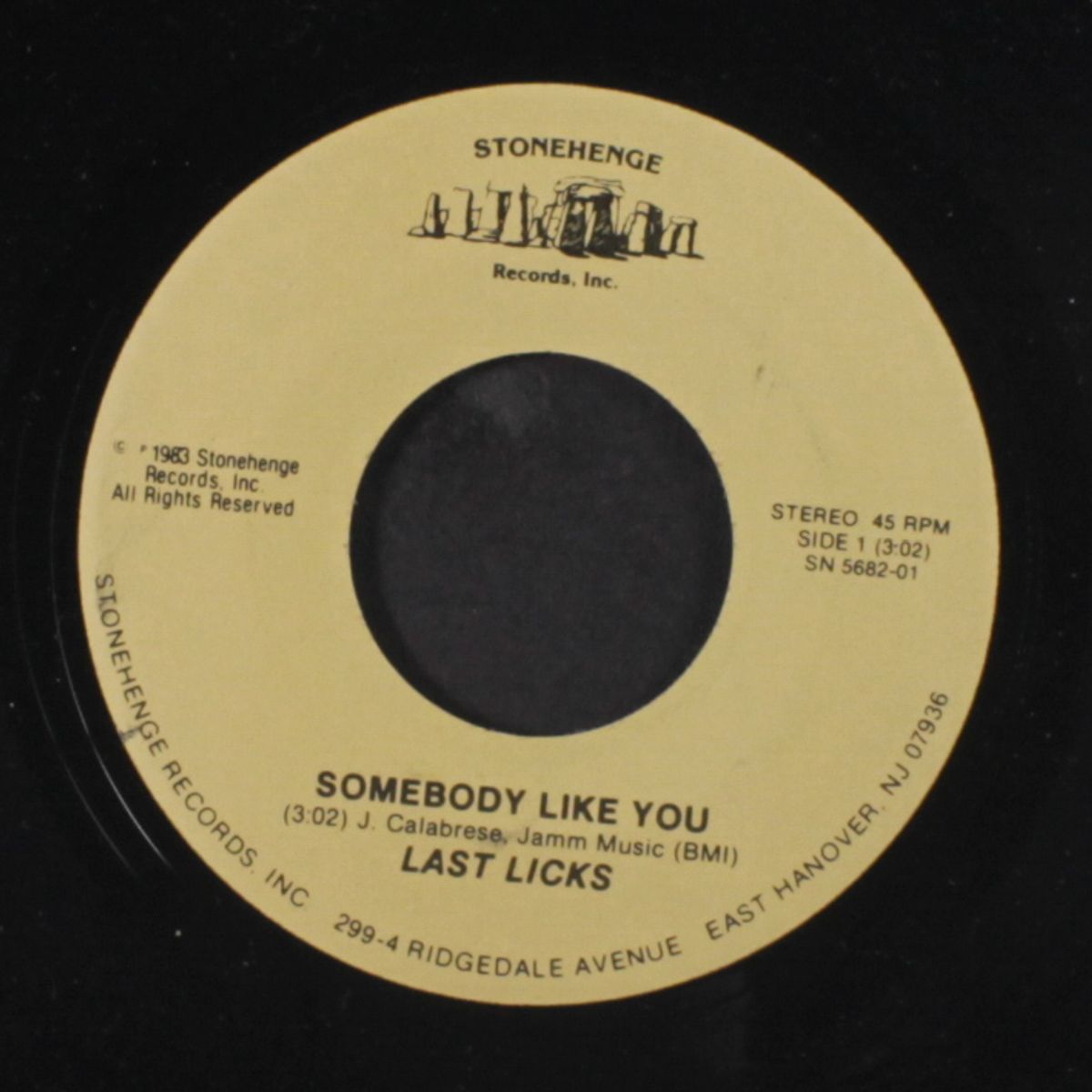 somebody like you / love is the stranger by LAST LICKS