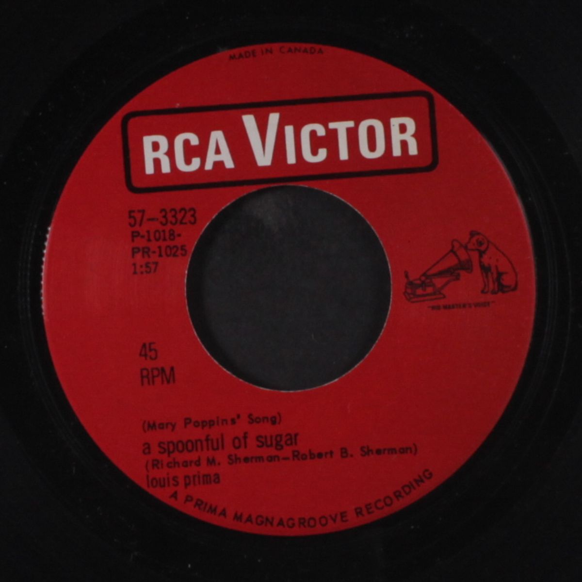 a spoonful of sugar / stay awake by LOUIS PRIMA