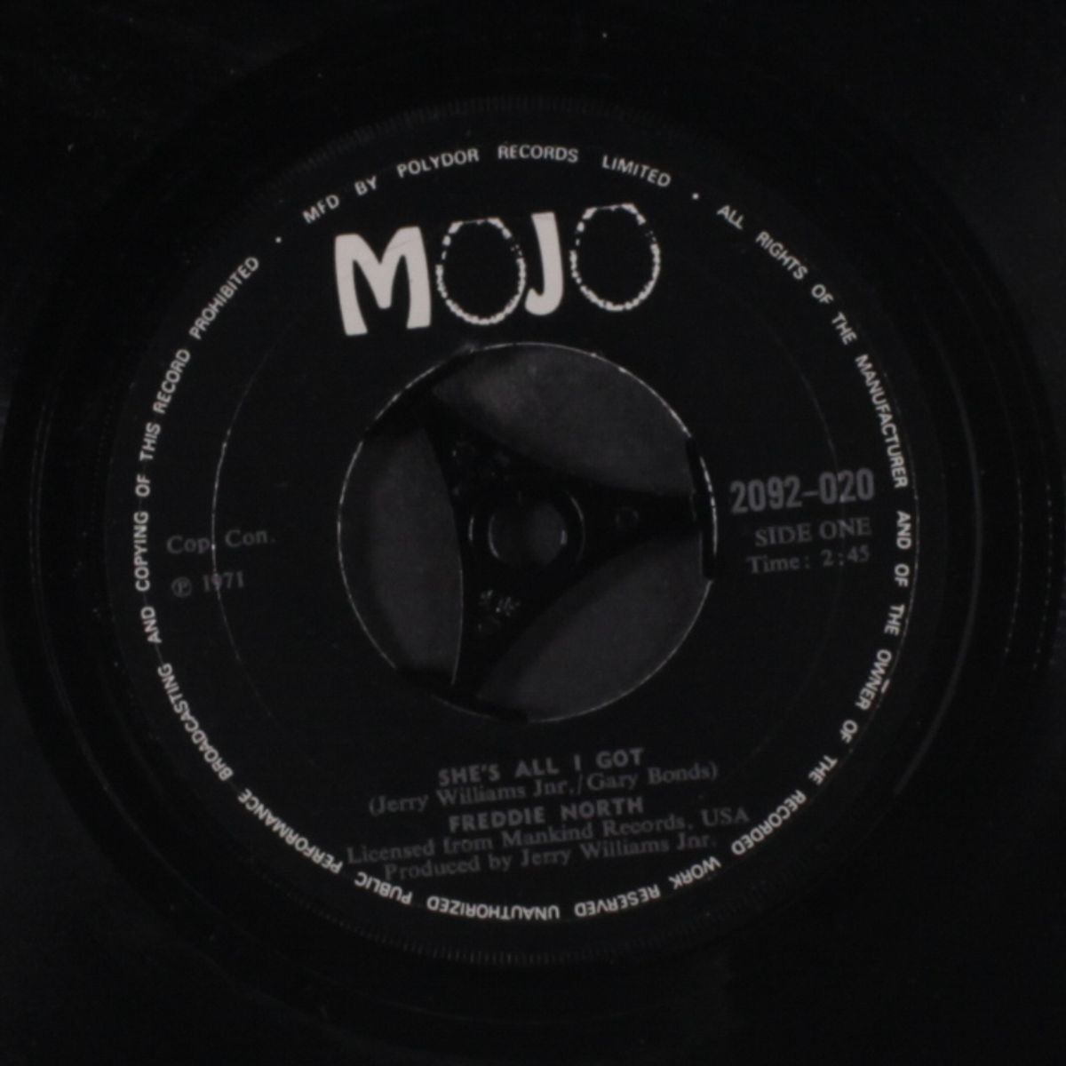 she's all i got / ain't nothing in the news by FREDDIE NORTH