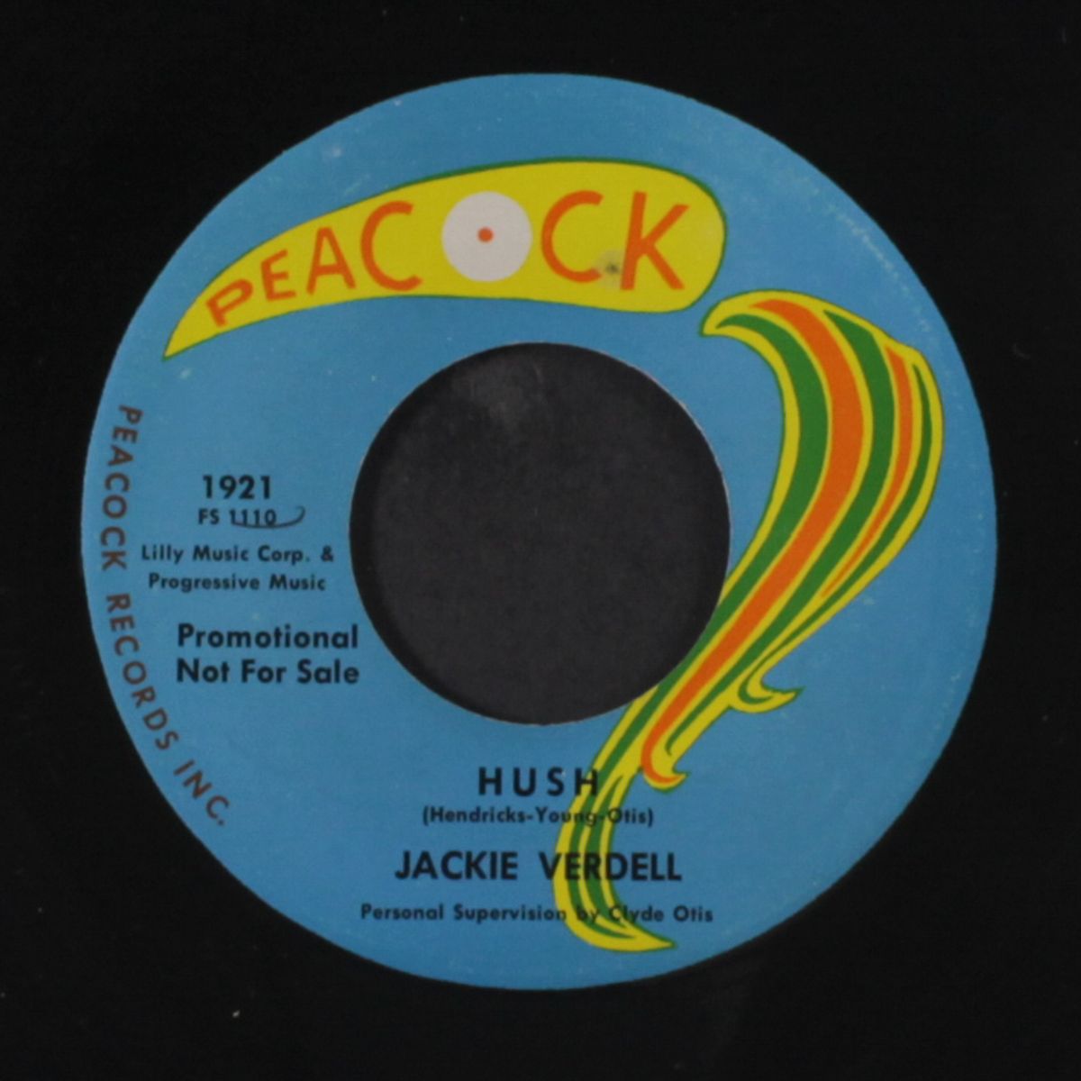 hush / why not give me a chance by JACKIE VERDELL