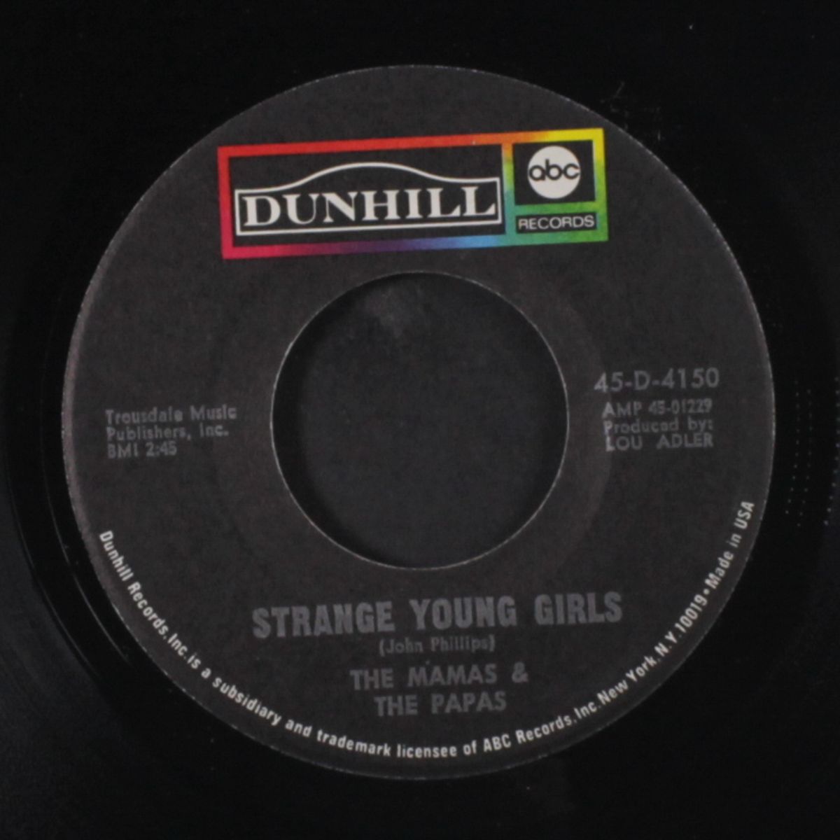 for the love of ivy / strange young girls by MAMAS & PAPAS