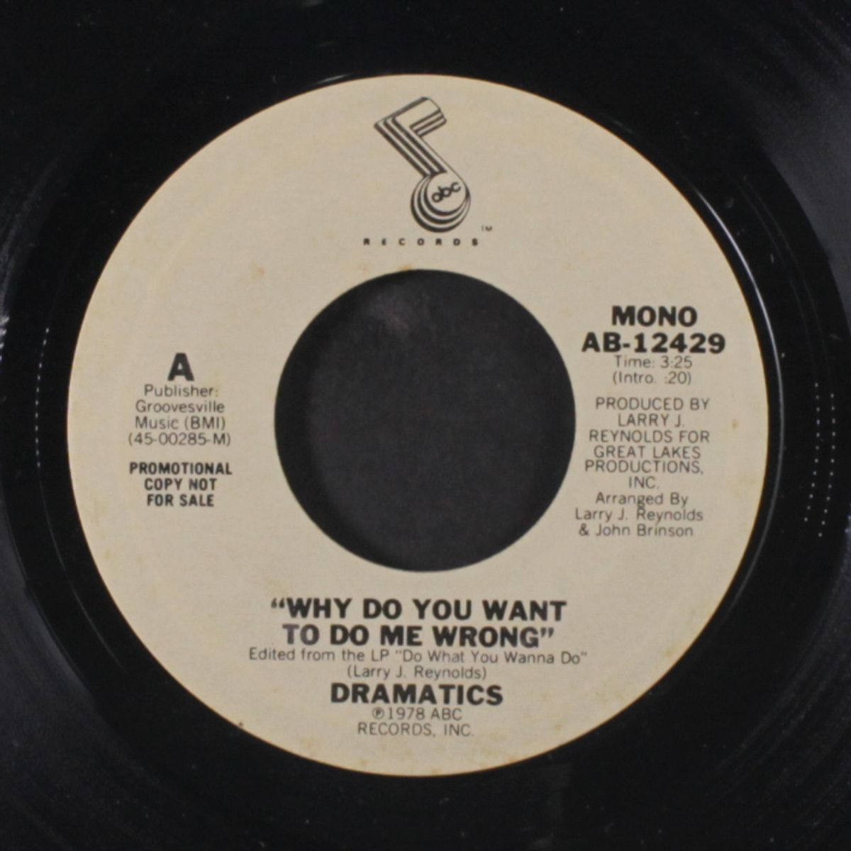 why do you want to do me wrong / mono by DRAMATICS