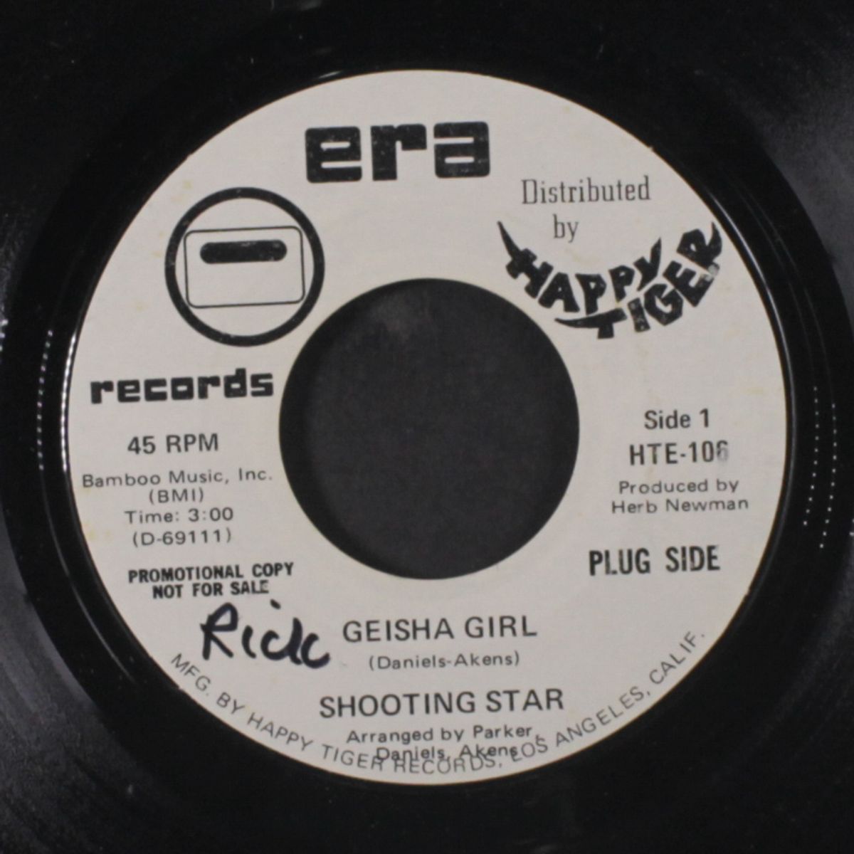 just gotta brag / geisha girl by SHOOTING STAR