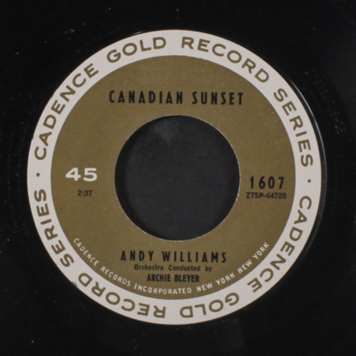 are you sincere / canadian sunset by ANDY WILLIAMS
