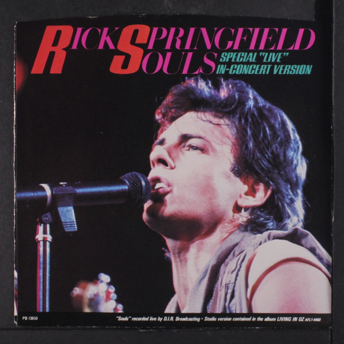 souls / live by RICK SPRINGFIELD