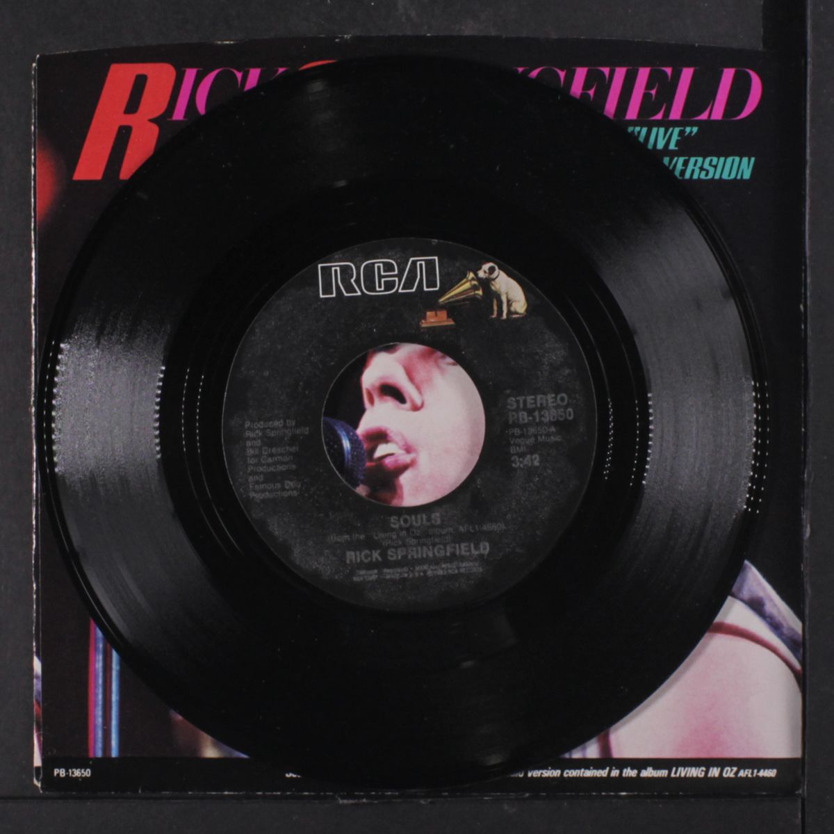 souls / live by RICK SPRINGFIELD