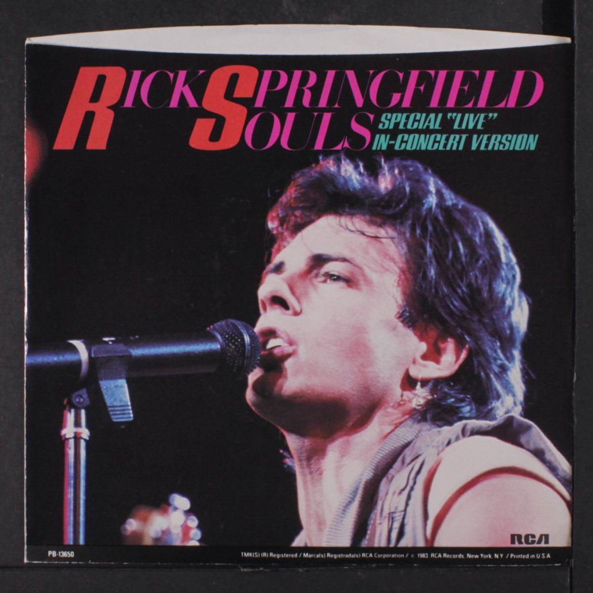 souls / live by RICK SPRINGFIELD