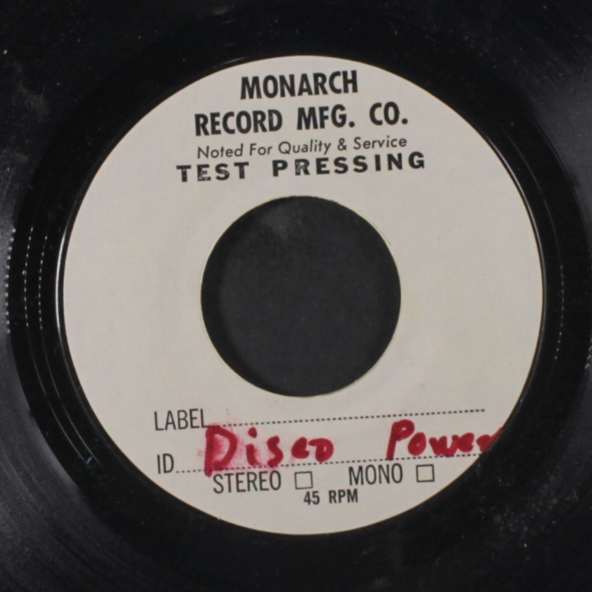 disco power / our love by PATIENCE VALENTINE